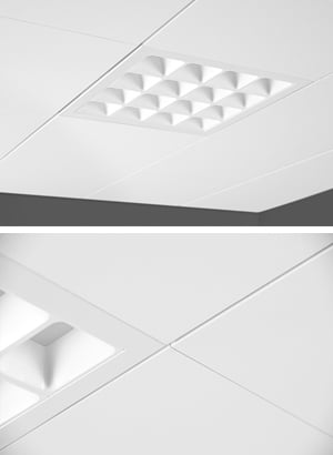 Ecophon Focus™ Lp + PowerBalance recessed Gen2 by Philips Ecophon Focus™ Lp + PowerBalance recessed Gen2 by Philips