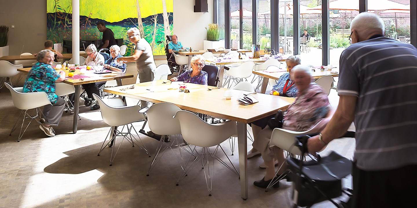 Older people socialize