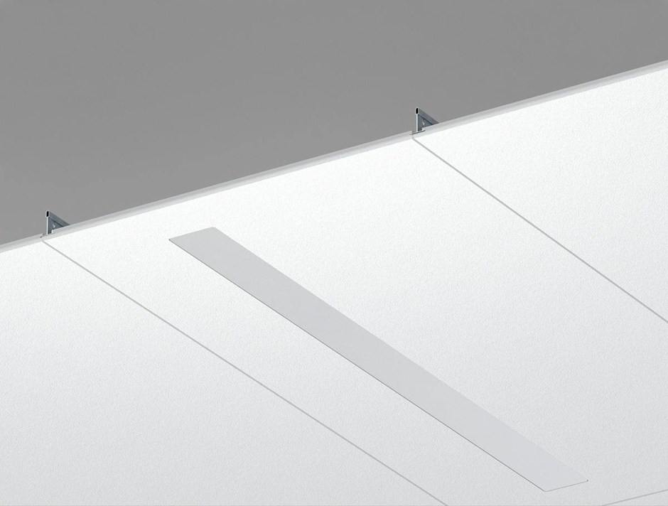 Abschnitt des Ecophon Line LED Ds Systems